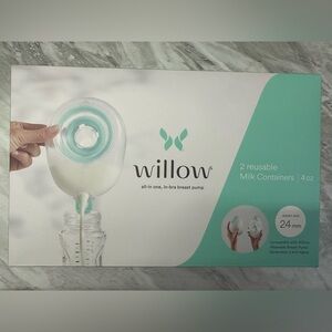 2 NEW Reusable Milk Containers